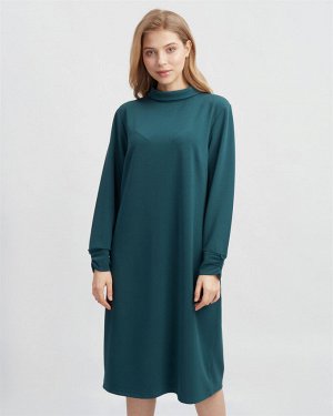 Платье жен. (195414) темно-зеленый