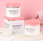 JIGOTT Vita Solution 12 Омолаживающий ампульный крем, 100мл