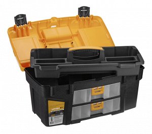 Ящик для инструментов 210 (М-21)  с двумя консолями и коробками