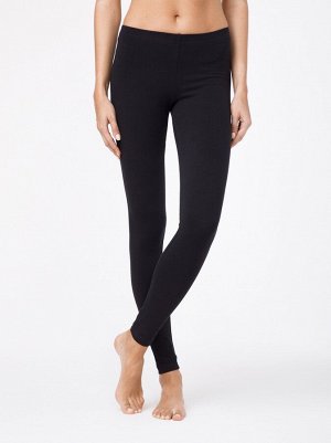 Lady Fitness Леггинсы женские хлопковые со средней посадкой