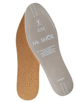 Стельки для обуви Mr.Shoe Ledex арт.9515с (размер 35-45) Демисезонные, из мягкой латексной пены покрытой натуральной кожей. Амортизируют нагрузки, обеспечивают комфорт и удобство. пр. Польша.