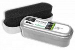 Обувная щетка DAMAVIK Silicone(губка с пропиткой). 018 черный/black, для гладкой кожи. Придает блеск, защищает от влаги, мгновенно придавая обуви обновленный вид.