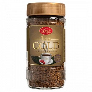 Кофе растворимый INSTANT COFFEE GOLD JAR 100G