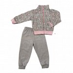 Спортивный костюм 2185/9 зайцы розовые