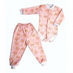 Костюм ясельный (0347/14) мишки на розовом
