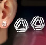 Серьги из стерлингового серебра