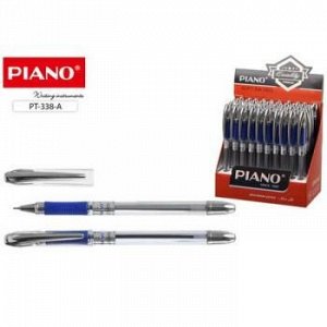 Ручка шариковая масляная "PIANO Maxriter" 0.5мм "PIANO Maxriter" синяя PT-338-A Piano {Китай}