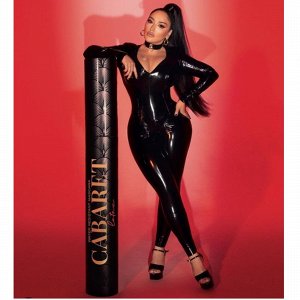 VS Тушь для ресниц влагостойкая Cabaret Latex т. 01 черная