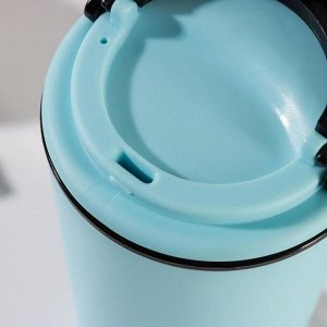 Стакан-тамблер с кофейной крышкой, 350 мл, цвет МИКС