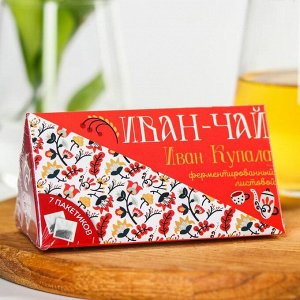 Листовой иван-чай «Иван Купала», 7 пакетиков x 2 г.
