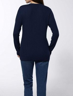 Пуловер, синий