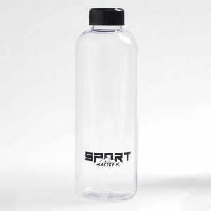 Бутылка для воды, 950 мл, "Мастер К.", 8 х 8 х 22 см