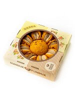 Халва кунжутная с ароматом апельсина и миндалем