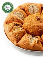 Халва кунжутная с ароматом апельсина и миндалем