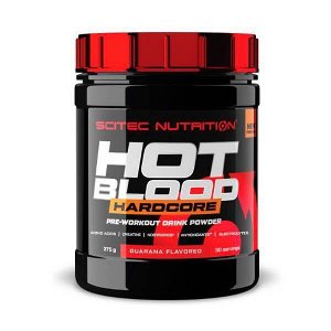 Предтрен Scitec Nutrition Hot Blood Hardcore - 375 гр