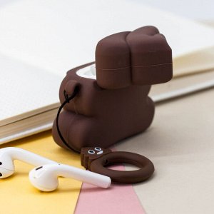 Чехол для Airpods "Kakashulya" brown