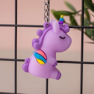 Брелок "Sleeping unicorn", purple