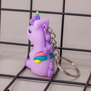 Брелок "Sleeping unicorn", purple