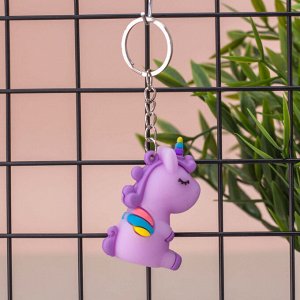 Брелок "Sleeping unicorn", purple