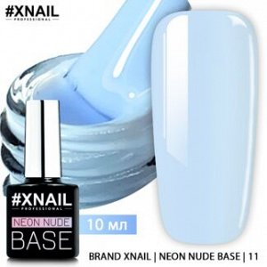 Xnail, neon nude base 11, 10 ml