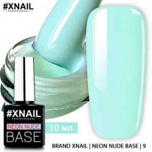Xnail, neon nude base 9, 10 ml