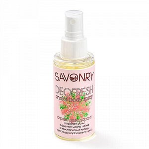 Спрей-дезодорант "Rose &amp; lime" Savonry, 100 мл
