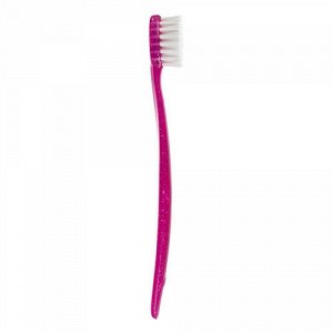 Щётка зубная для детей "Totz", розовая с блёстками, с 18 месяцев, очень мягкая Radius, 1 шт