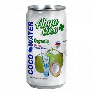Вода кокосовая органическая Ahya