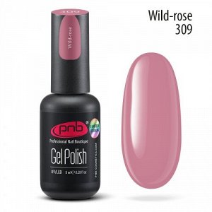 Гель-лак PNB Wild-rose 309, 8 мл.