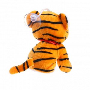 Мягкая игрушка «Тигр с колокольчиком» на присоске, цвет МИКС