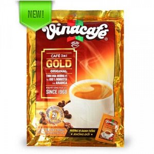 Кофе растворимый Vinacafe Gold 3 в 1, 24 пак.*20гр