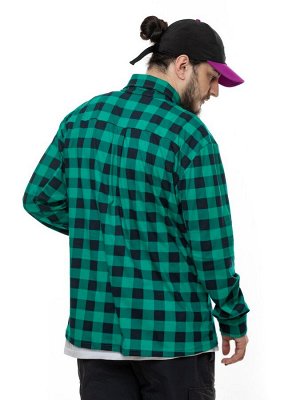 Рубашка мужская (зеленая)