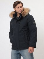 Мужская зимняя куртка с капюшоном от Kings Wind. Мембранная технология + Био-пух DuPont™