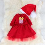 ПЛ178-Ф Платье «New Year» ЦВЕТ: КРАСНЫЙ
