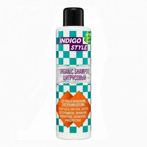 Шампунь для волос органик цитрус Indigo Style Organic Shampoo, 1000 мл