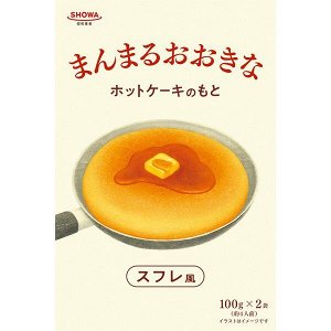 SHOWA Suffle Large Hot Cake - смесь для приготовления воздушного панкейка