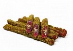 Чурчхела с ароматом граната в обсыпке с фисташкой