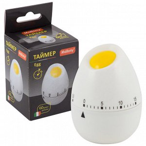 Таймер Egg Производитель: Mallony; Cтрана происхождения: Китай
Таймер Egg
Размер: 7*7,5см
Материал: полипропилен, металл
Упаковка: цветная коробка
Кухонный таймер "Egg" изготовлен из цветного пластика