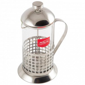 Чайник/кофейник (кофе-пресс), CELLULA, B511-1000ML, из жаропрочного стекла,1 л, в корп из нерж ст