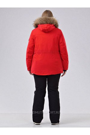 Женская куртка-парка Azimuth В 20697_77 (БР) Красный