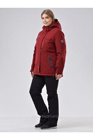 Женская куртка Azimuth В 21809_84 (БР) Бордовый