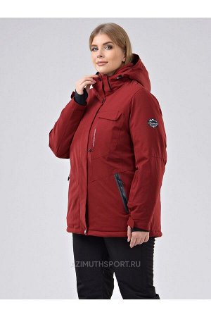 Женская куртка Azimuth В 21809_84 (БР) Бордовый