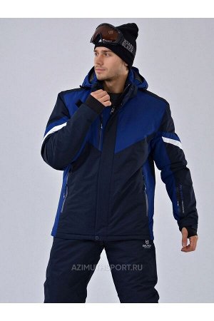 Мужская куртка (WINTER) Evil Wolf 77045 Темно-синий