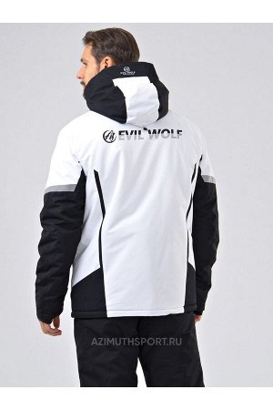 Мужская куртка (WINTER) Evil Wolf 9976 Белый
