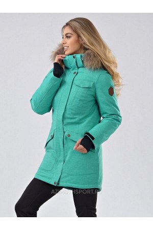 Женская ARCTIC SERIES куртка-парка Azimuth В 20790_118 Мятный