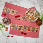 Кухонное полотенце Cocktail цвет коралловый (40х60 см)
