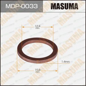 Шайба (прокладка) для болта маслосливного MASUMA, BMW 12.4x15.8x1.4 [уп.50] (стоимость за упаковку 50 шт)