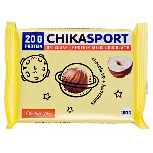 Шоколад CHIKASPORT Hazelnuts 100 г 1 уп.х 12 шт.