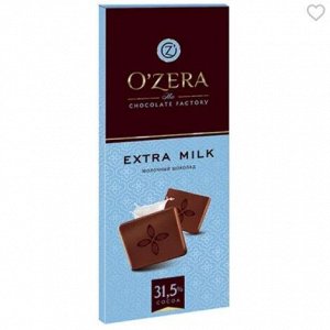 «OZera», шоколад молочный Extra milk, 90 г