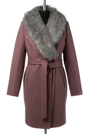 02-3070 Пальто женское утепленное (пояс)